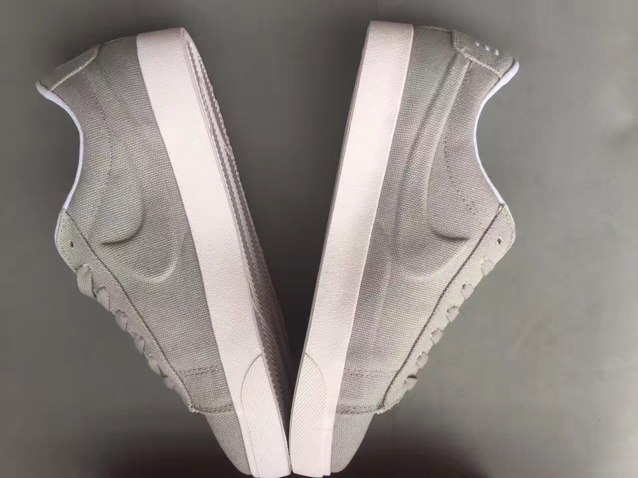 Nike Blazer 4 Low Grey White Shoes